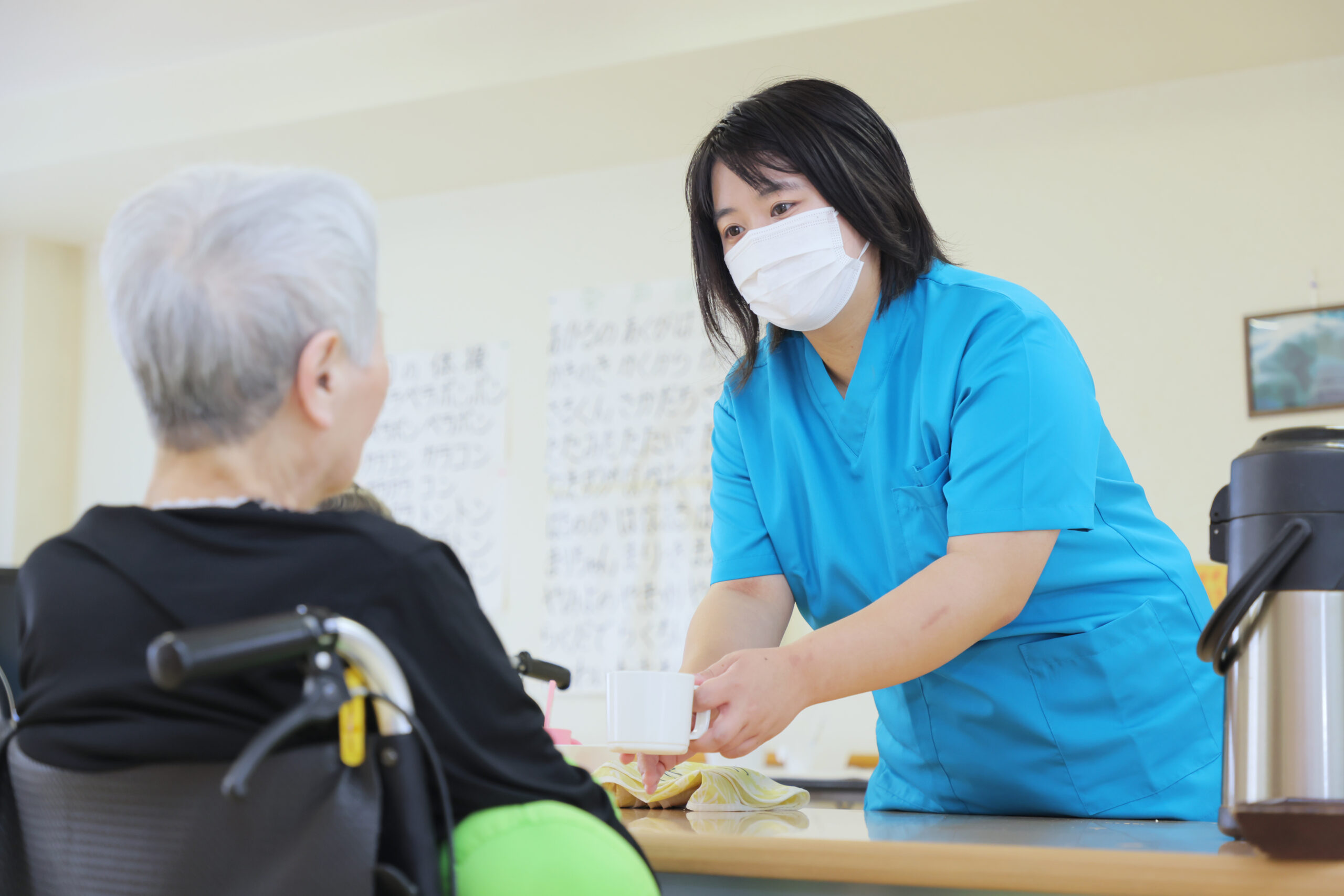 千葉県市原市・姉ヶ崎にある医療対応型ホームリヤンド-絆-姉崎で働く介護職員