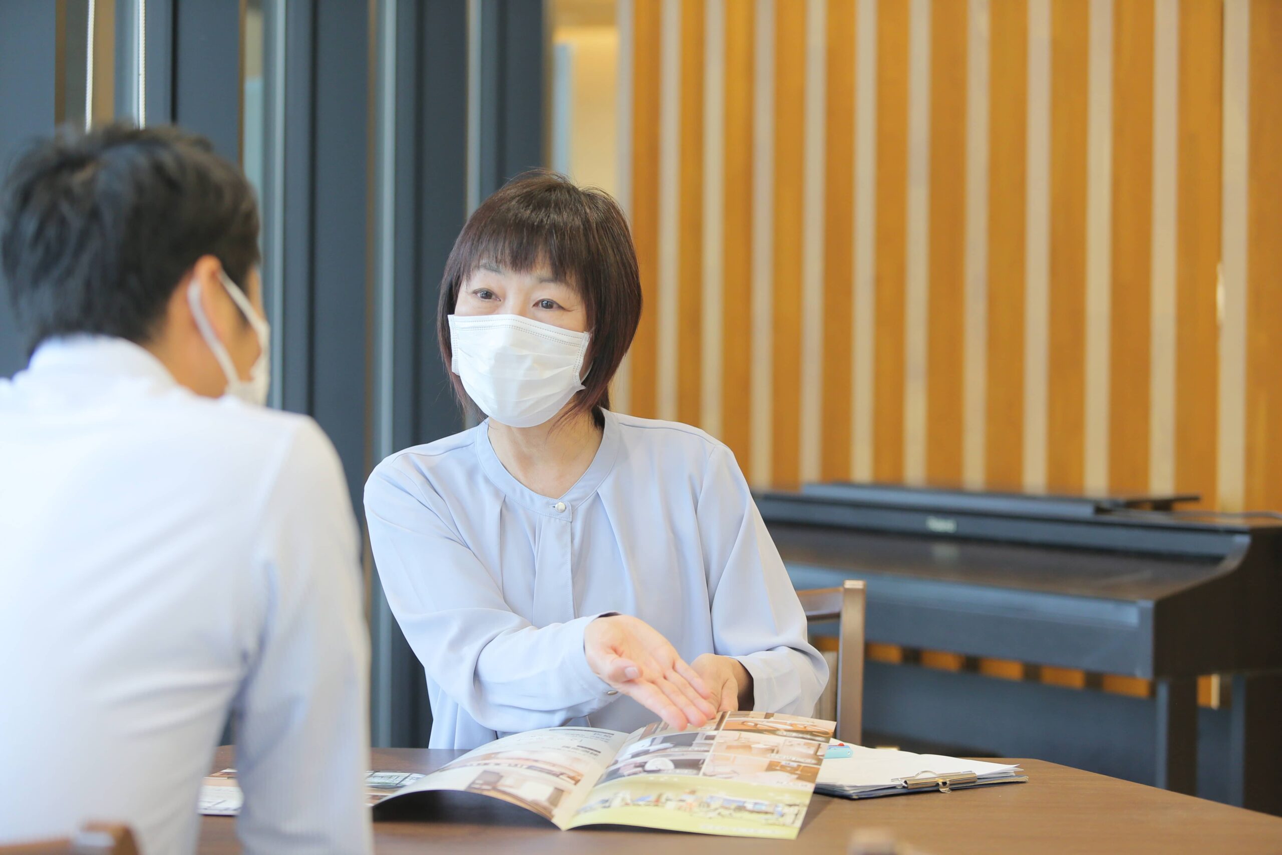 静岡県藤枝市にある医療対応型サービス付き高齢者向け住宅・医療対応型ホーム リヤンドファミーユで働くケアマネージャー