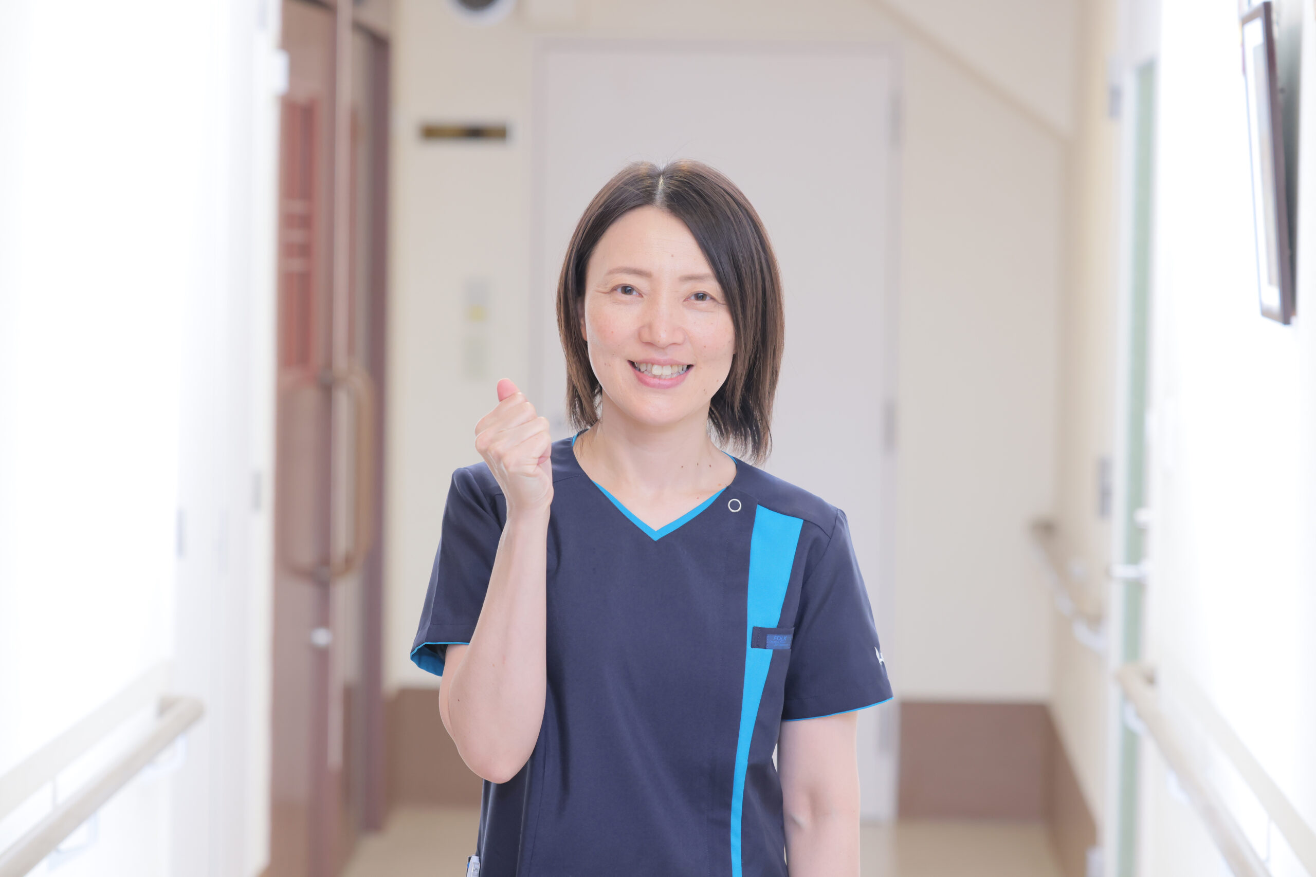 東京都杉並区・荻窪駅近隣に2024年9月にオープンしたリヤンド-絆-荻窪で働く看護師
