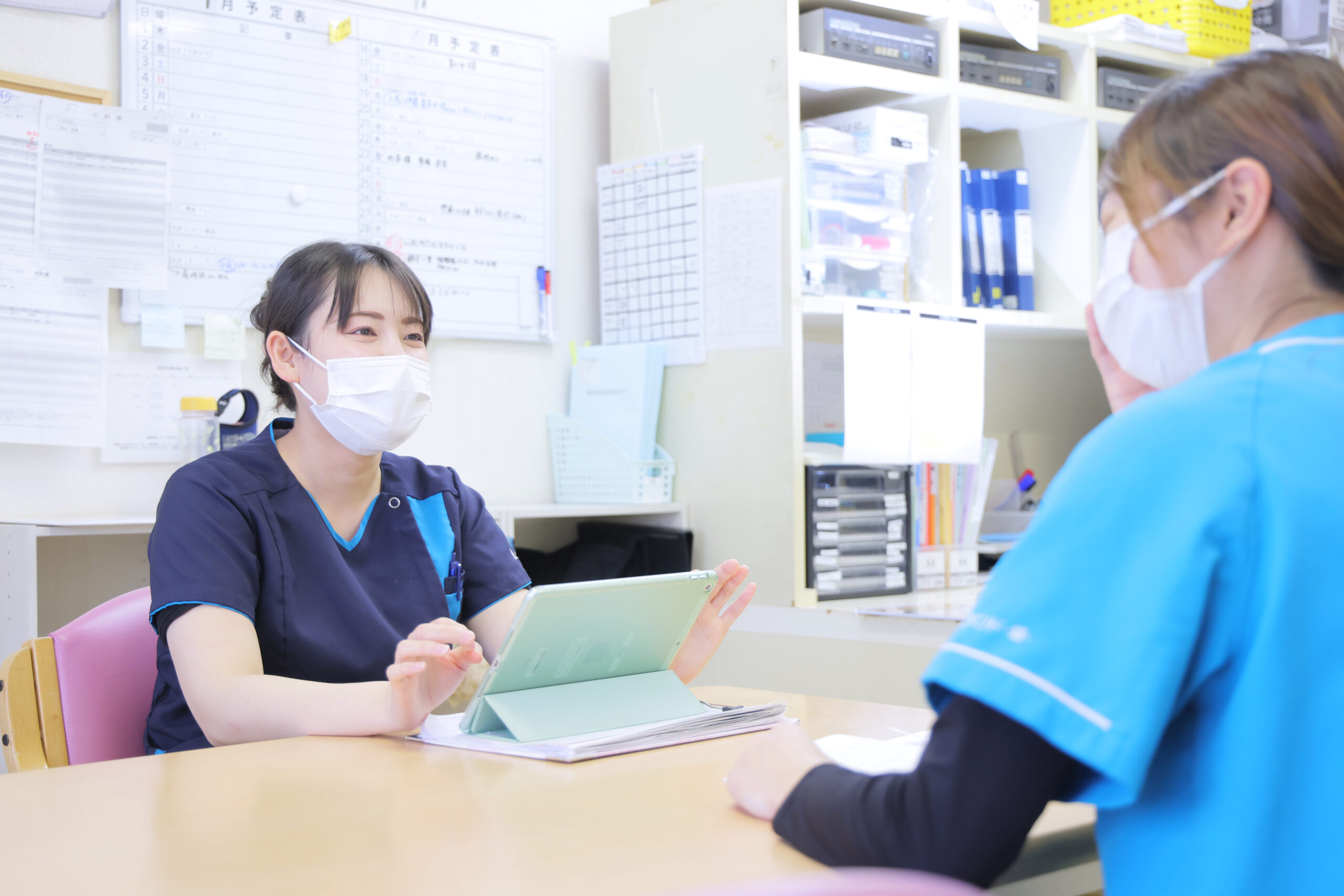 千葉県市原市・姉ヶ崎にある医療対応型ホームリヤンド-絆-姉崎で訪問看護師