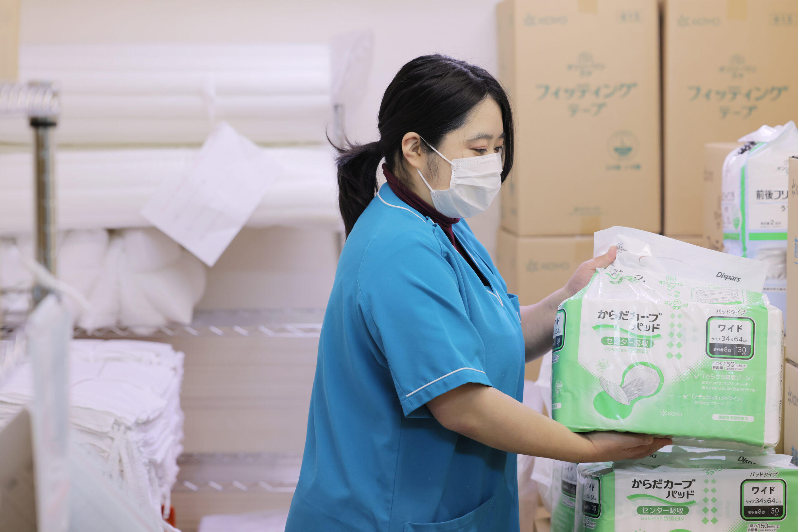 千葉県市原市・姉ヶ崎にある医療対応型ホームリヤンド-絆-姉崎で介護職員